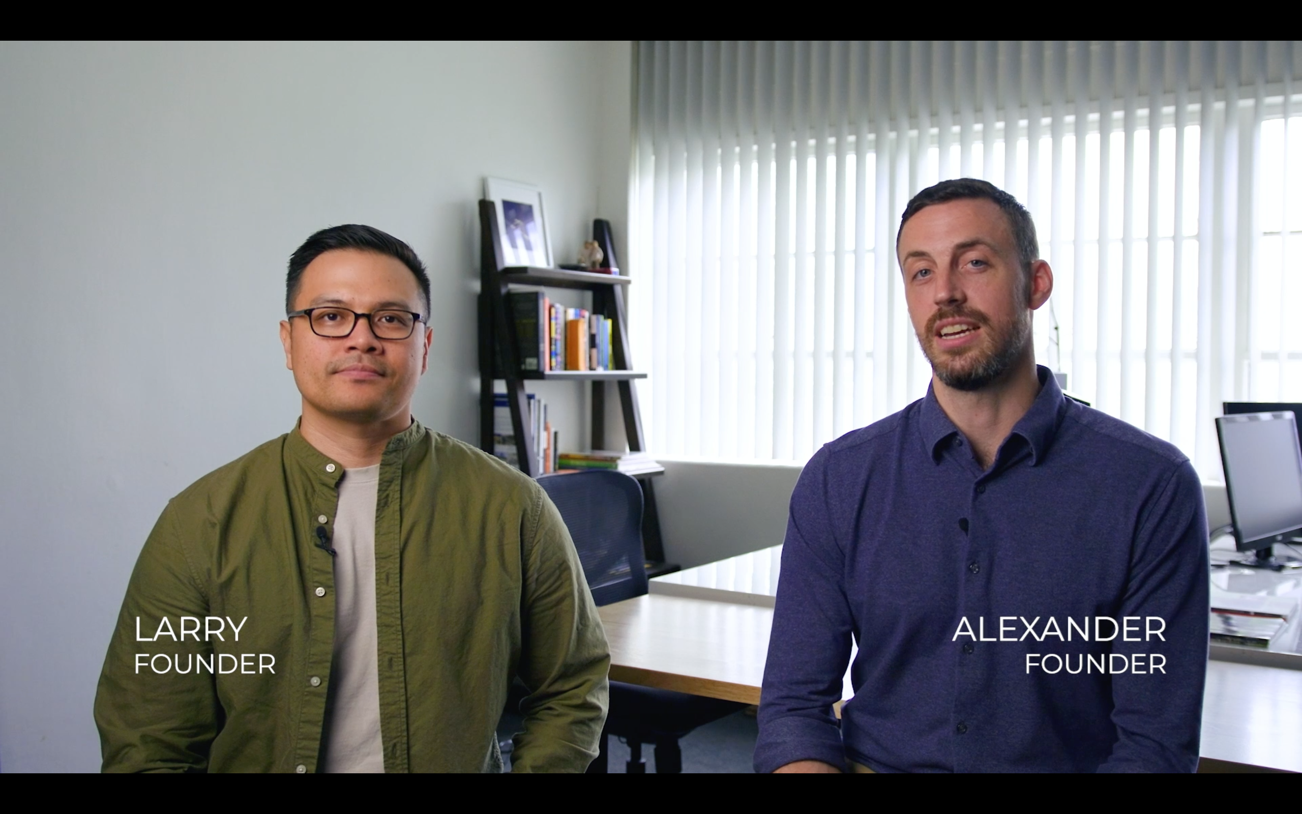 Load video: Habit by Design founders Alexander and Larry discuss how their habit trackers can be life changing.